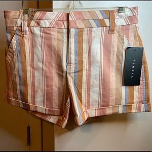 Tinsel, shorts, size 25, pink/blush stripe
